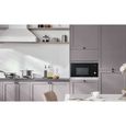 Micro ondes encastrable - CONTINENTAL EDISON - CEMO25GINE - Noir Inox L59,5 x H38,8 x P40,1 cm - 25L – Image 5