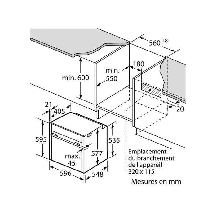NEFF Four encastrable pyrolyse B5ACH7AN3F, N 50, Slide and Hide®, CircoTherm – Image 6