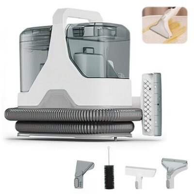 Nettoyeur Canapé Tissu600 W - Aspiration 15 kPa, modes double aspiration et nettoyage, réservoirs d'eau doubles 1,3 L/1,1 L