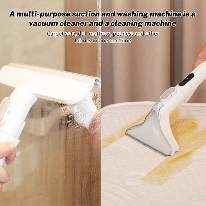 Nettoyeur Canapé Tissu600 W - Aspiration 15 kPa, modes double aspiration et nettoyage, réservoirs d'eau doubles 1,3 L/1,1 L – Image 4