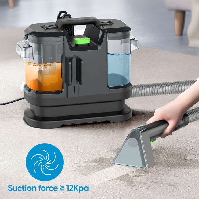Nettoyeur de canapé, nettoyeur de tapis, compact et portable, nettoyeur de voiture, réservoir d'eau amovible, adapté aux meubles – Image 3