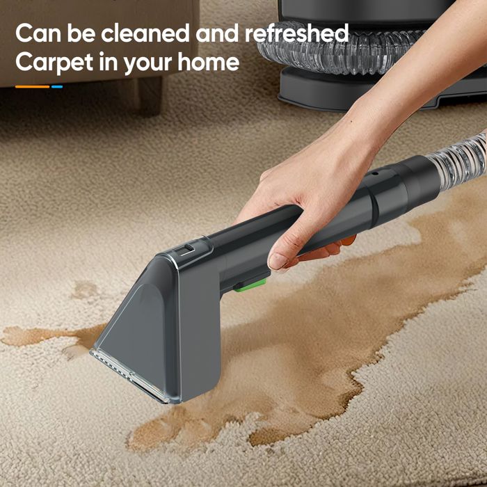 Nettoyeur de canapé, nettoyeur de tapis, compact et portable, nettoyeur de voiture, réservoir d'eau amovible, adapté aux meubles – Image 5