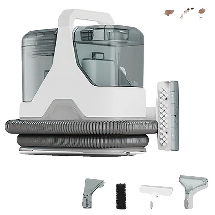 Nettoyeur de taches, aspiration de 15000Pa, double réservoir d'eau, 600w
