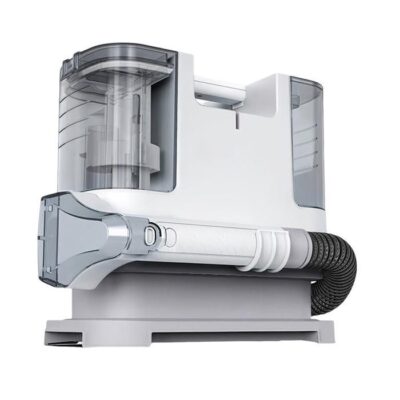 Nettoyeur de Tapis 400W Shampouineuse Moquettes avec Double Réservoirs 1L+0.5L, Tuyau 1.3m Aspirateur Nettoyeur de Tapis