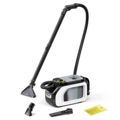 Nettoyeur Détacheur KARCHER SE 3 Compact Floor - Nettoyage en profondeur - 500W - Réservoir 1,7L - Accessoires inclus