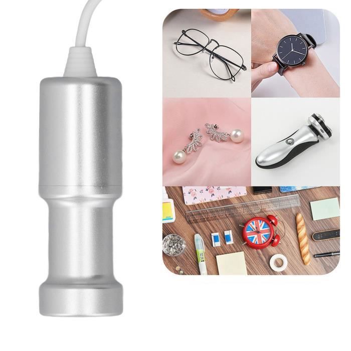 Nettoyeur à ultrasons portable Nettoyeur ultrasonique Portable, Mini electromenager nettoyeur Prise UE AC220‑240 V 70 W – Image 3