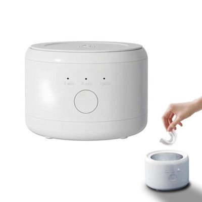 Nettoyeur à Ultrasons 50kHz Multifonction pour Maison, 3 Modes de Nettoyage, Pour Appareils Dentaires, Bijoux et Bagues