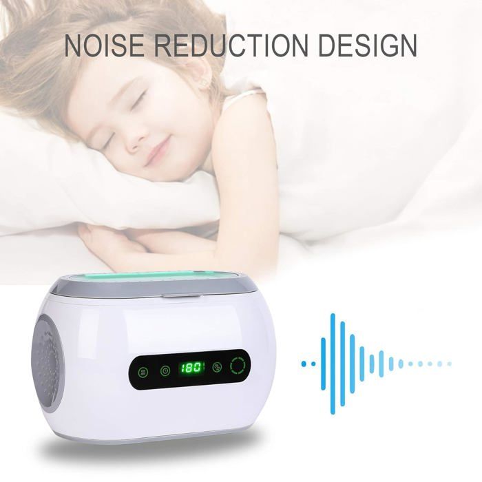 Nettoyeur à Ultrasons Professionnel 600ml, Appareil de Nettoyage pour Lunettes, Montres, Bijoux, Prothèses Dentaires, Ustensiles – Image 4