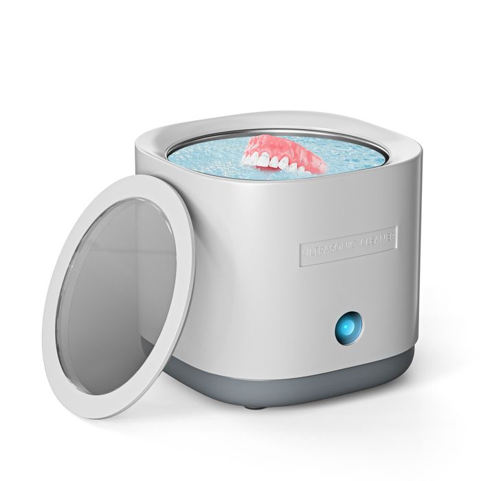 Nettoyeur à ultrasons pour prothèses dentaires, appareils de contention, protège-dents, aligneurs, gouttières de blanchiment