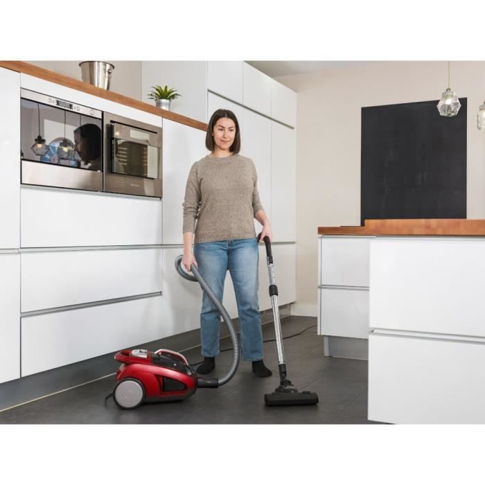 Aspirateur sans sac NILFISK Meteor Deluxe - Rouge - Filtre HEPA H13 - 2 L – Image 4