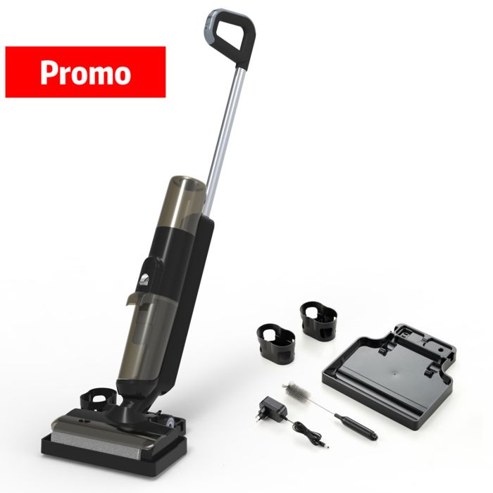 O.Ye .-Aspirateur Balai Nettoyeur Intelligent Sec et Humide sans Fil, Autonettoyage Brosse, Écran OLED, Réservoir ASPIRATEUR BALAI