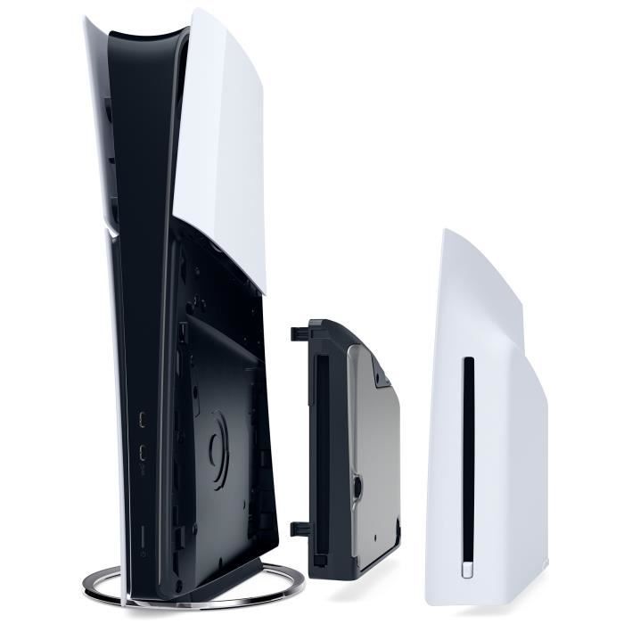 Pack Console PlayStation 5 Slim - Édition Standard + 2ème manette DualSense Blanche – Image 4