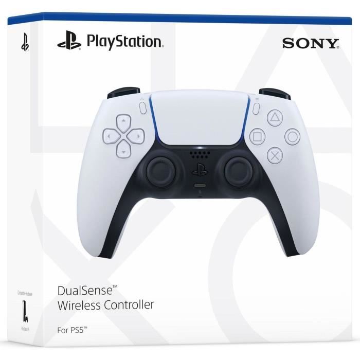Pack PS5 Digital : Console PS5 Digitale (Modèle Slim) + 2ème Manette sans fil PS5 DualSense Blanche – Image 9