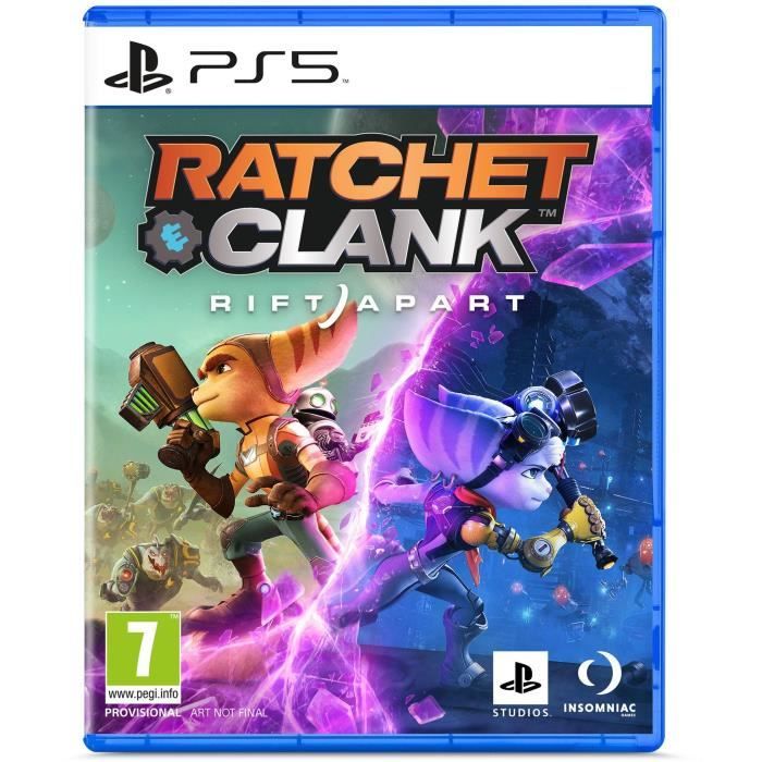 Pack PS5 GOWR Standard : Console PS5 Standard + God of War : Ragnarök (Code) + Gran Turismo 7 + Ratchet&Clank: Rift Apart – Image 7