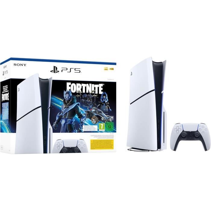Pack PS5 Standard : Console PlayStation 5 (modèle Slim) + Fortnite® Cobalt Star – Image 2