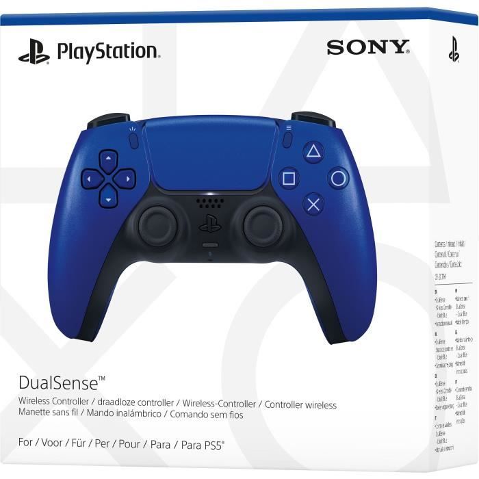 Pack PS5 Standard : Console PS5 (Modèle Slim) + 2ème Manette sans fil PS5 DualSense Cobalt Blue – Image 9