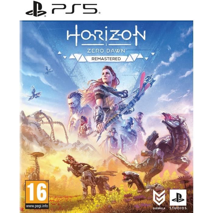Pack PS5 Standard : Console PS5 (Modèle Slim) + Horizon Zero Dawn Remastered + Horizon Forbidden West – Image 8