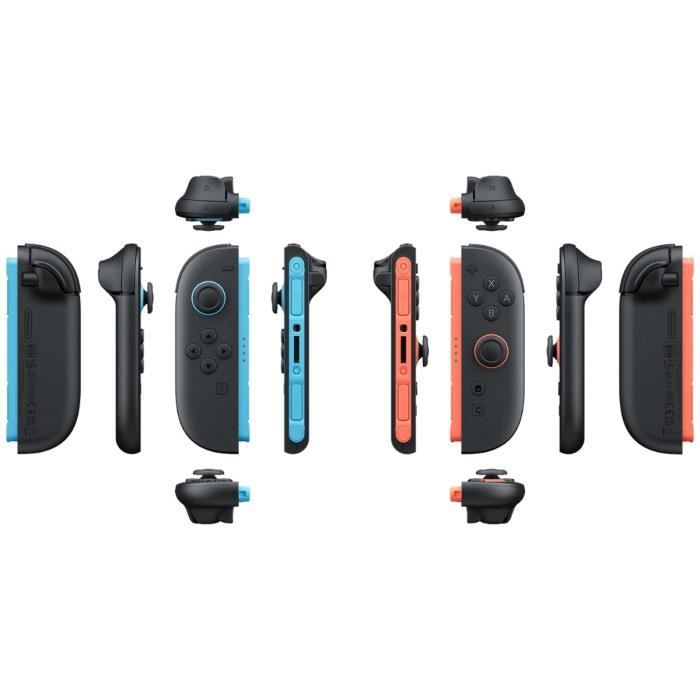 Paire de manettes Joy-Con 2 Bleu Clair & Rouge Clair pour Nintendo Switch 2 – Image 8