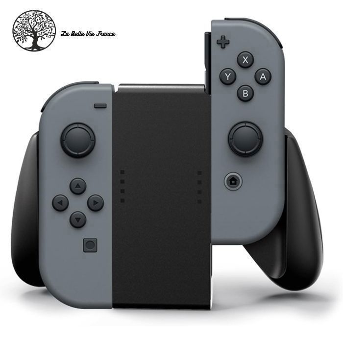 Manette Joy-Con - Nintendo - Switch/OLED/Lite - Bluetooth - Double Vibration - Turbo GRIS