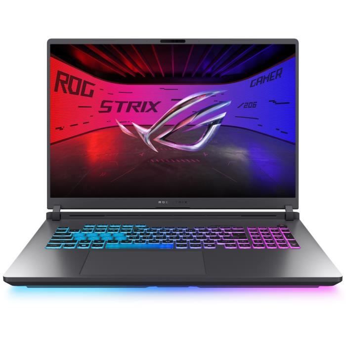 PC Portable Gamer ASUS ROG Strix G18 | Win 11 - 18'' WQXGA 240Hz - RTX 5060 8Go - Intel Core Ultra 9 275HX - RAM 16Go - 1To SSD
