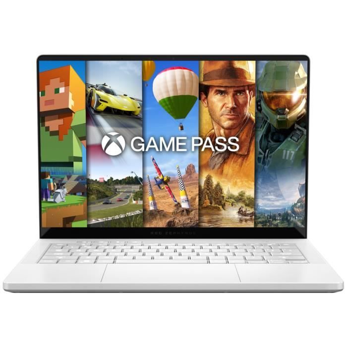 PC Portable Gamer ASUS ROG Zephyrus G14 OLED | Win 11 - 14" WQXGA+ 120Hz - RTX 5070Ti 12Go - AMD Ryzen AI 9 HX 370 - RAM 32Go - 1To