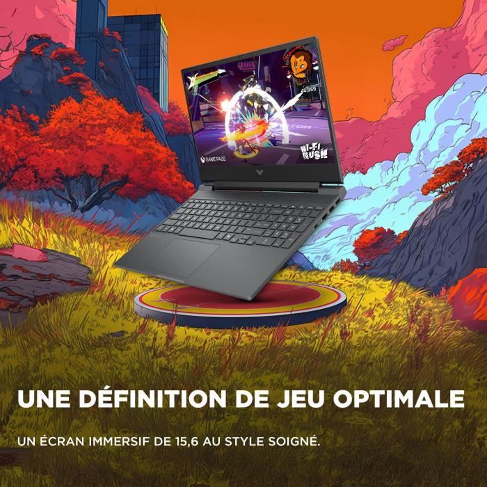 PC Portable Gamer HP Victus 15-fb3012nf - Sans Windows - 15,6" FHD IPS 144Hz - RTX 5060 8Go TGP 75W - Ryzen AI 5 340 - 16Go - 512Go – Image 9