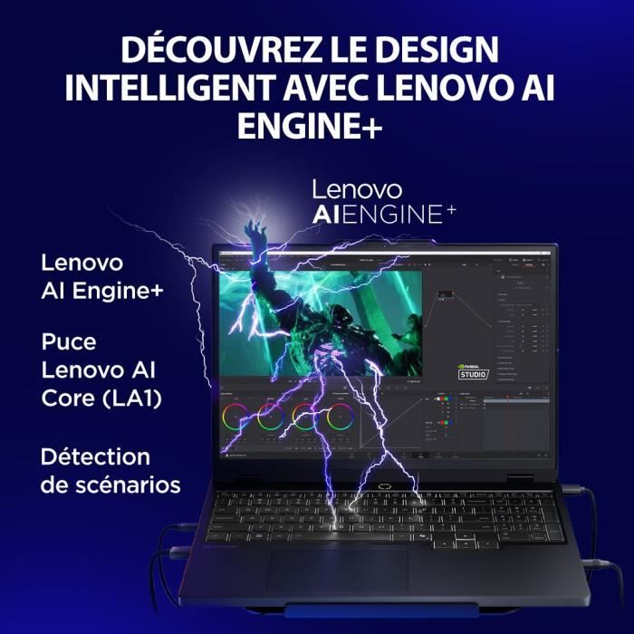 PC portable Gamer LENOVO Legion 5 15IRX10 | Windows 11 - 15,3" 165hz IPS - Core i7-13650HX - RTX 5070 115W - 32 Go - 512 Go – Image 9