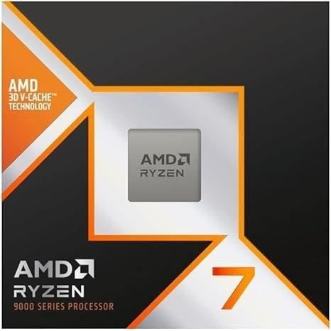 Processeur - AMD - Ryzen 7 9800X3D - 4.7 GHz, 8 cœurs, 104 MB L2 & L3, AM5 – Image 2