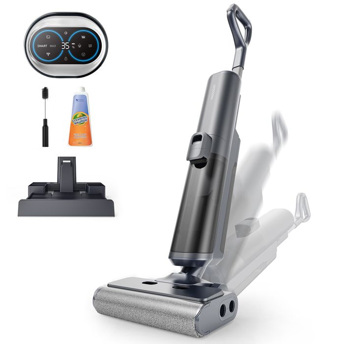 PROSCENIC F20 A1- Aspirateur laveur sans fil 3 en 1 - Nettoyeur sec/humide - 20Kpa - Grand Réservoir 2L - Ecran LED - Noir - 35 min