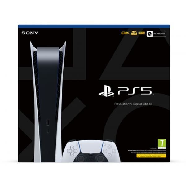 Console de salon - SONY - PS5 - Edition digitale - SSD ultra-rapide - Audio 3D Tempest – Image 2