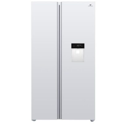 Réfrigérateur américain - CONTINENTAL EDISON - CERA505NFWD - 503 L - Total No Frost (Sans givre) - Classe D - L92 x H177 cm - Blanc