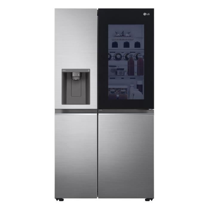 Réfrigérateur américain - LG - GSXV80PZLE - Inox - 635L - Door Cooling - WiFi – Image 2