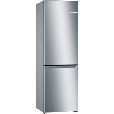 Réfrigérateur combiné - BOSCH - KGN33NLEB - Classe E - 282 L - 176 x 60 x 66 cm - Inox