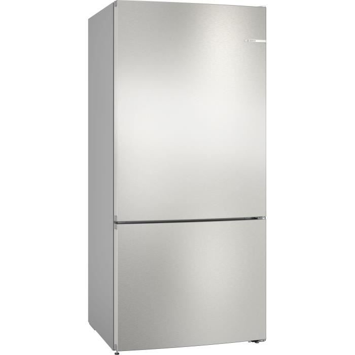Réfrigérateur combiné - BOSCH - KGN86VIEA - Classe E - 479 L - 186 x 86 x 81 cm - Acier brossé