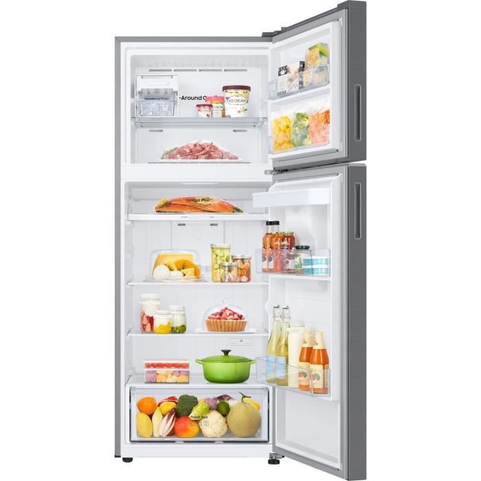 Réfrigérateur combiné - SAMSUNG - RT42CG6724S9 - 2 Portes - 412 L - 67,2 x 70 x 178,5 cm - Platinum Inox – Image 3