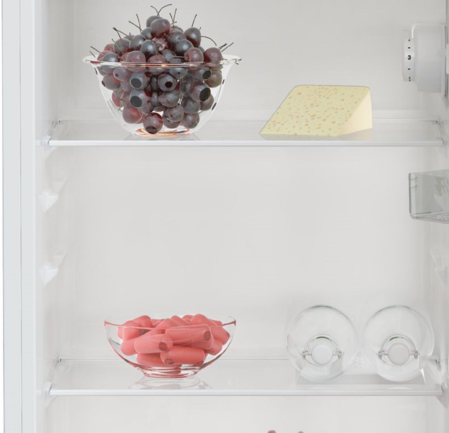 Réfrigérateur - INDESIT - SINS2211B4 - Monoporte - Encastrable - 156 L - Classe E - 54 x 54,5 x 121,5 cm – Image 3