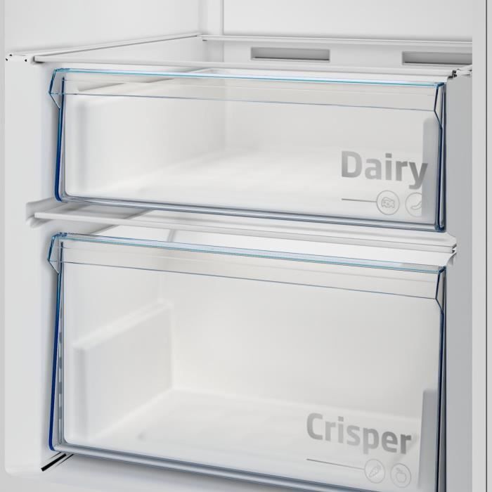 Réfrigérateur monoporte tout utile - BEKO - B1RMLNE444W - Froid ventilé - Classe E - 365 L - 186,5 x 59,7 x 70,9 cm - Blanc – Image 8