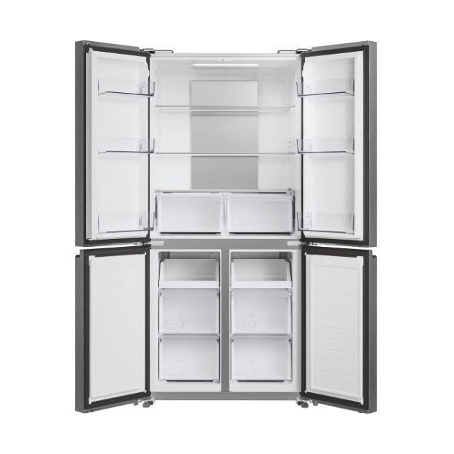 Réfrigérateur multi-portes CANDY CFQQ5T817EPS - 463L (307 + 156L) - No Frost - Classe E - Silver – Image 3