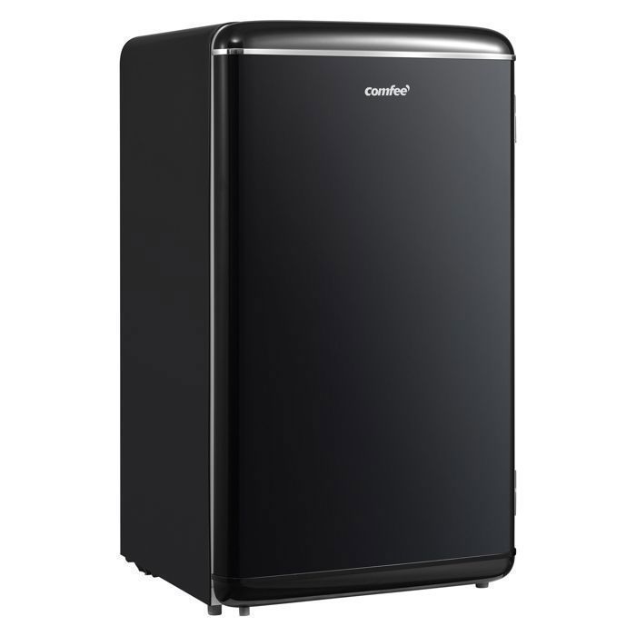 Réfrigérateur Table Top - Frigo Vintage - Comfee RCD93BL2EURT(E) - 93L - Froid statique - Classe E - Noir