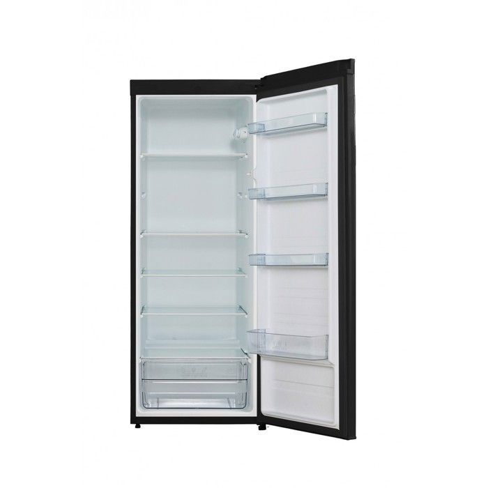 Réfrigérateur FrigeluX RA235NE – 230L – Noir – 55x55x142 cm – 4 clayettes – Bac légumes – Classe E – 40 dB – Image 2