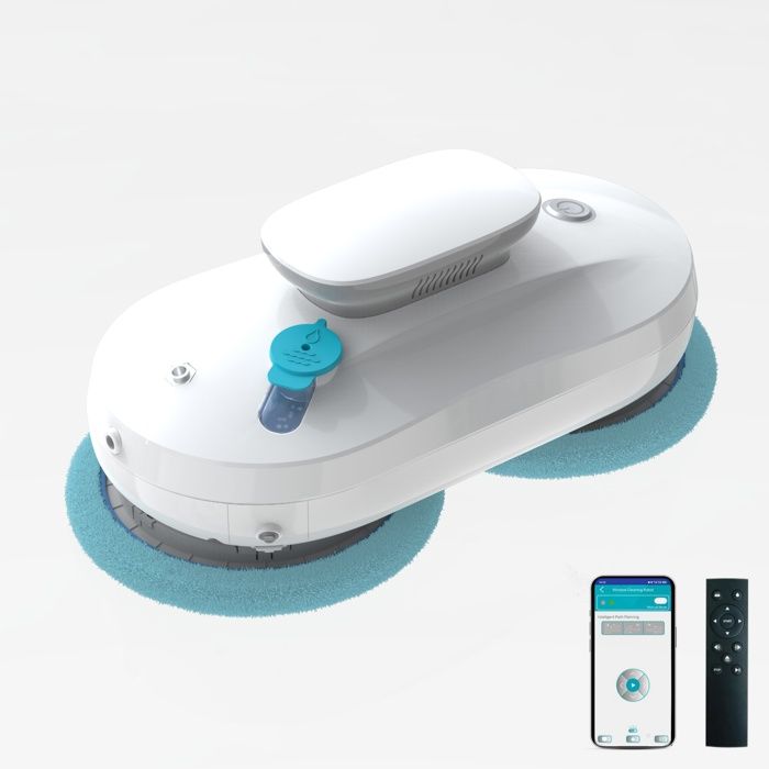 Robot Lave Vitre - BLOSSOM - AI - Télécommande - 50ml - Blanc