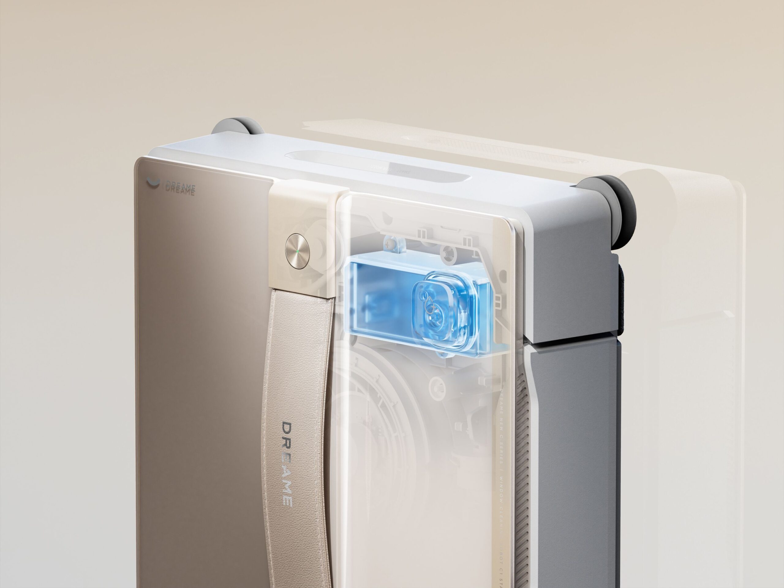 Robot laveur de vitre - DREAME - C1 - 5500 Pa - 63 dBA - Blanc – Image 5