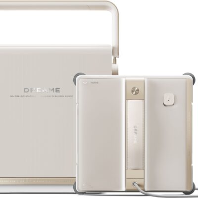 Robot laveur de vitre - DREAME - C1 Station - 5500 Pa - 180 min - 63 dBA - Blanc