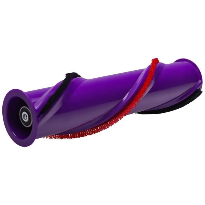 Rouleau brosse pour Dyson V10 SV12 - Remplacement (correspondant 969569-01) - OEM - Largeur 23,7 cm - Violet – Image 3