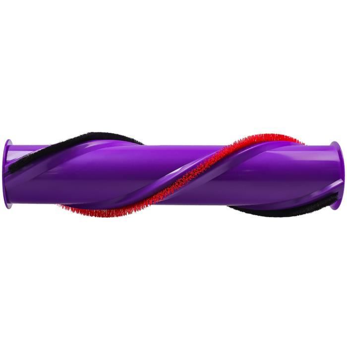 Rouleau brosse pour Dyson V10 SV12 - Remplacement (correspondant 969569-01) - OEM - Largeur 23,7 cm - Violet – Image 4
