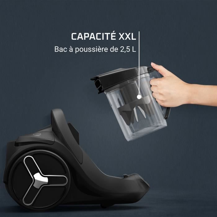 Rowenta Aspirateur sans sac, Eco-conçu, Silencieux, Fabriqué en France RO7C66EA – Image 5