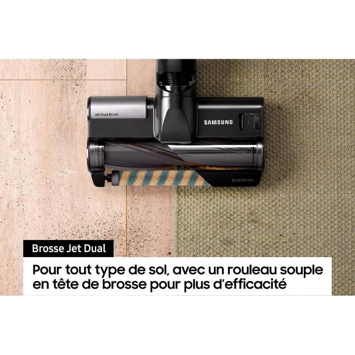 SAMSUNG Jet 85 Complete VS20C85G4TB - Aspirateur Balai sans fil - Puissance 210 AW - Autonomie 60 min - 3 brosses – Image 6