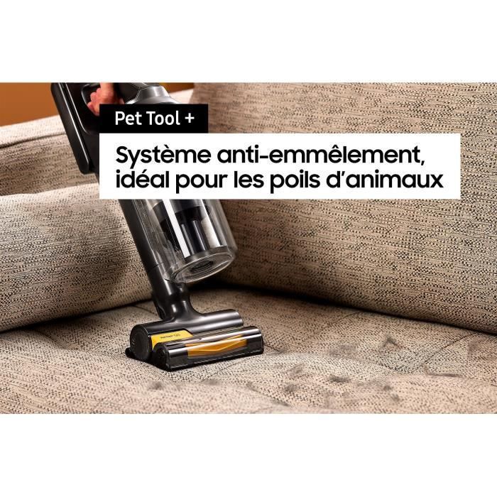 SAMSUNG Jet 85 Complete VS20C85G4TB - Aspirateur Balai sans fil - Puissance 210 AW - Autonomie 60 min - 3 brosses – Image 8