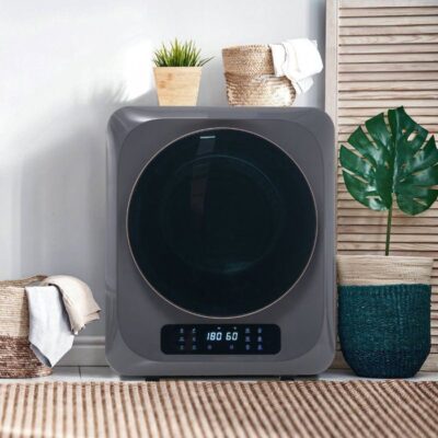 Sèche-linge à aspiration Portable avec Ecran LCD, filtration multiple, Protection contre la surchauffe, Capacité jusqu'à 4 kg, Noi