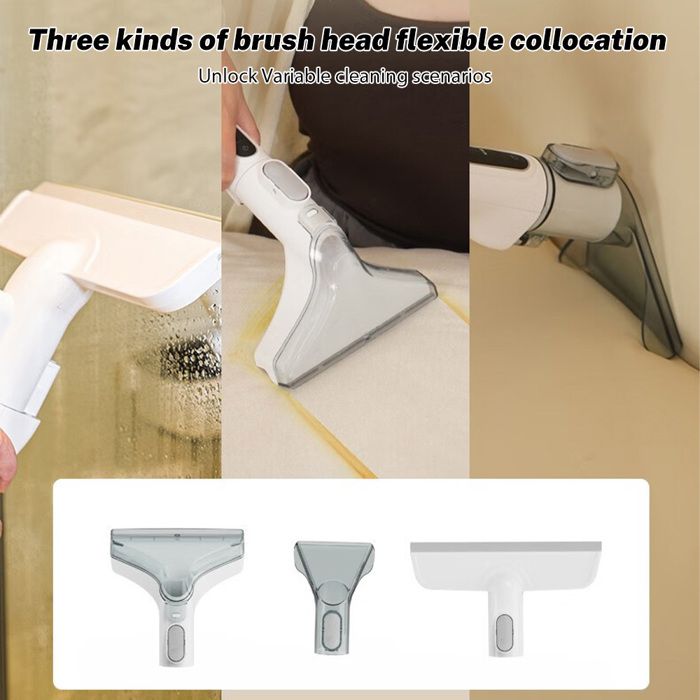 Shampoing15 kPa, haute puissance 600 W, trois en un, compact et portable, deux réservoirs d'eau – Image 3